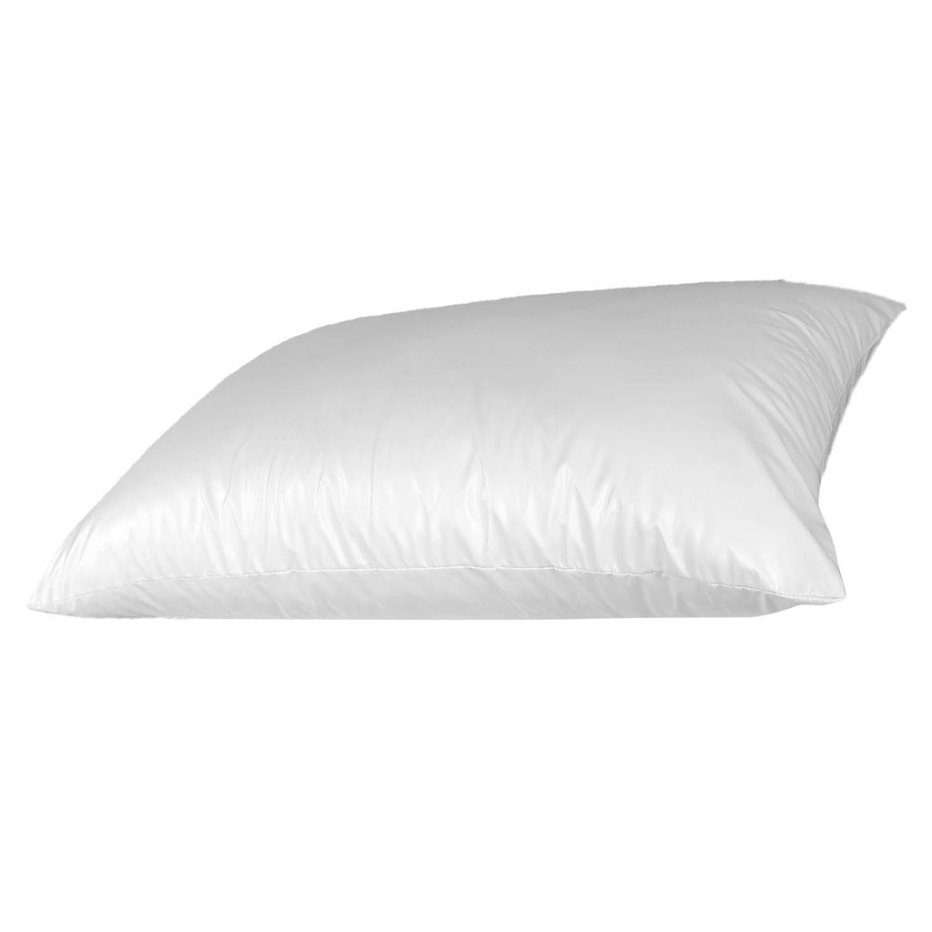 Waterproof Pillow Protector Polyester Fiber White Comfortable 16.9x28.7in Pillow Covers for