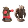 Capybaras Figurine Statues Funny Animal Figure with Display Base for Shelf or Dorm Room Accent, 1 Piece Display Design for Home Room Display