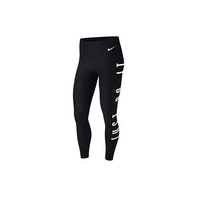 Nike Calças de Fitness com Estampa de Logo Sólido para Mulher Preto BQ3259-010