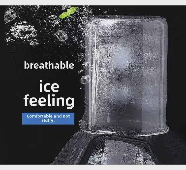 Pánské letní kalhoty Ice Silk s rychleschnoucí úpravou - lehké, volný střih, sportovní a ležérní kalhoty v americkém stylu