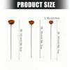 Retros Styles Rain Chain Decoration With Water Collection Cup Iron Rainwater Collector Decorative Stake For Gardens