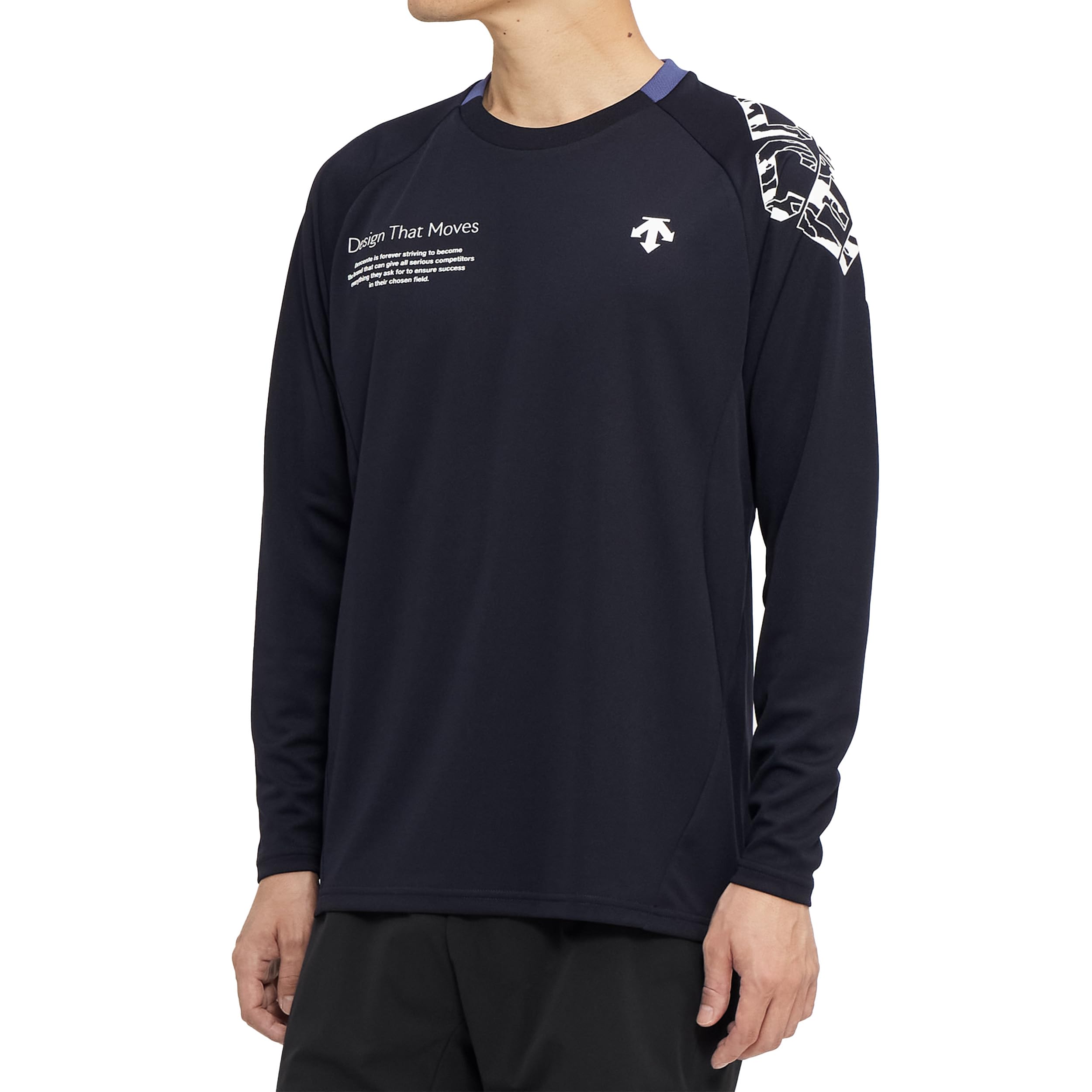 

Long-sleeved volleyball shirt DV5FLT01U_NV00_L