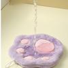 Hand Towel Can Be Hung Up Cat Footprints Cartoon Animal Hand Towel Cleaning Tables Washing Dishes Adult Hand Towels Quick Drying Towel