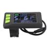 Electric Scooter LCD Display Meter 6 Pin Water Resistant Electric Scooter Display Control Panel for 24V 36V 48V 52V 60V