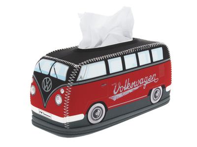 BRISA VW Collection T1 Bus Neoprenowy Uchwyt na Pudełko z Chusteczkami BUNE204 RD/BK
