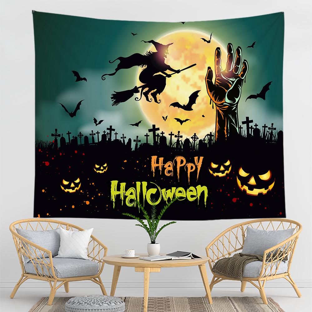 Хэллоуин Гобелен Настенный Гобелен Рука Хиппи Кошелек или Жизнь Колдовство Домашний Декор — фото 17