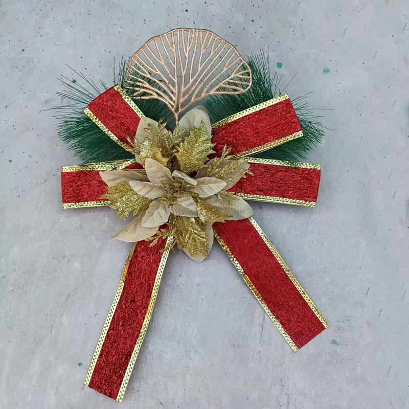 80см Сверхбольшой Двойной Колокол: Рождественское украшение для торговых центров и отелей