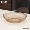 Wutuo Elegant Gold-Rimmed White Fruit Bowl