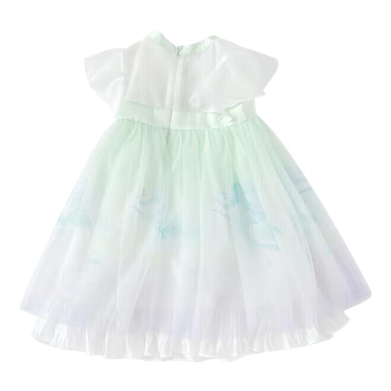 Balabala Girls  Chinese Style Mesh Dress 110