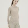 CHIQUITA Mild Long T-Shirt Beige 250709Be