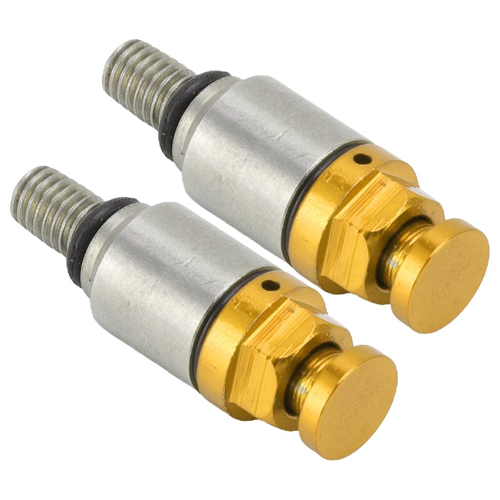 2pcs M5x0.8 Aluminium Alloy Fork Air Bleeder Pressure Relief Valve Replacement for CRF150R CR125R