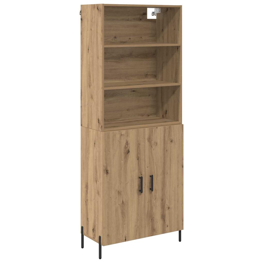 Highboard Artisan Oak 69.5 x 32.5 x 180 cm Particleboard