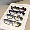 4 Pairs of Sports Reading Glasses for Men and Women - Anti Blue Light Anti Slip Rectangular Frame 4 Color Options