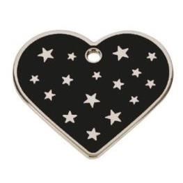 Plaque Petscribe Passion, Coeur Grand Bleu