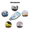 Disposable Temperature Recorder Waterproof USB PDF Disposable Temperature Data Recorder 60/90Day Cold Chain Temperature Recorder