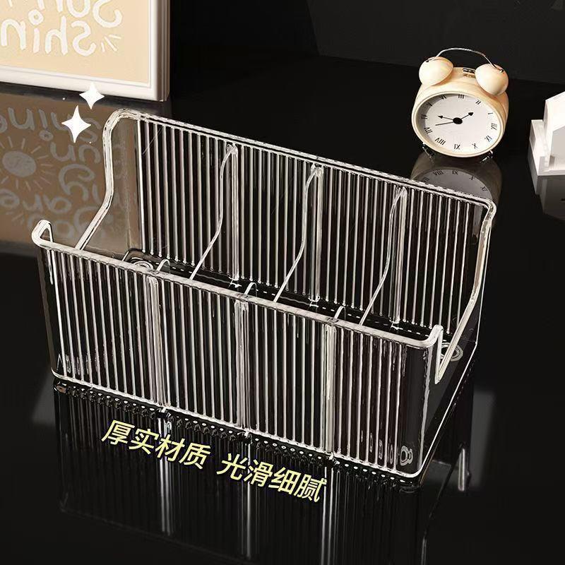 Transparent Acrylic Belt Organizer - Men s Wardrobe Drawer Display Box
