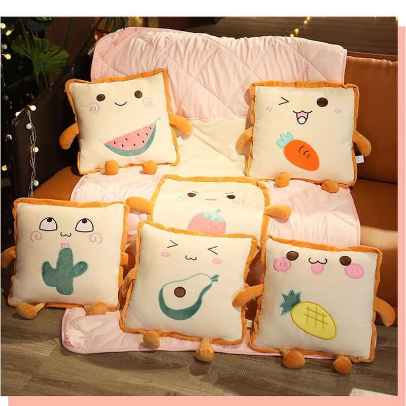 

Подушка и одеяло 2-в-1 в форме тоста Small