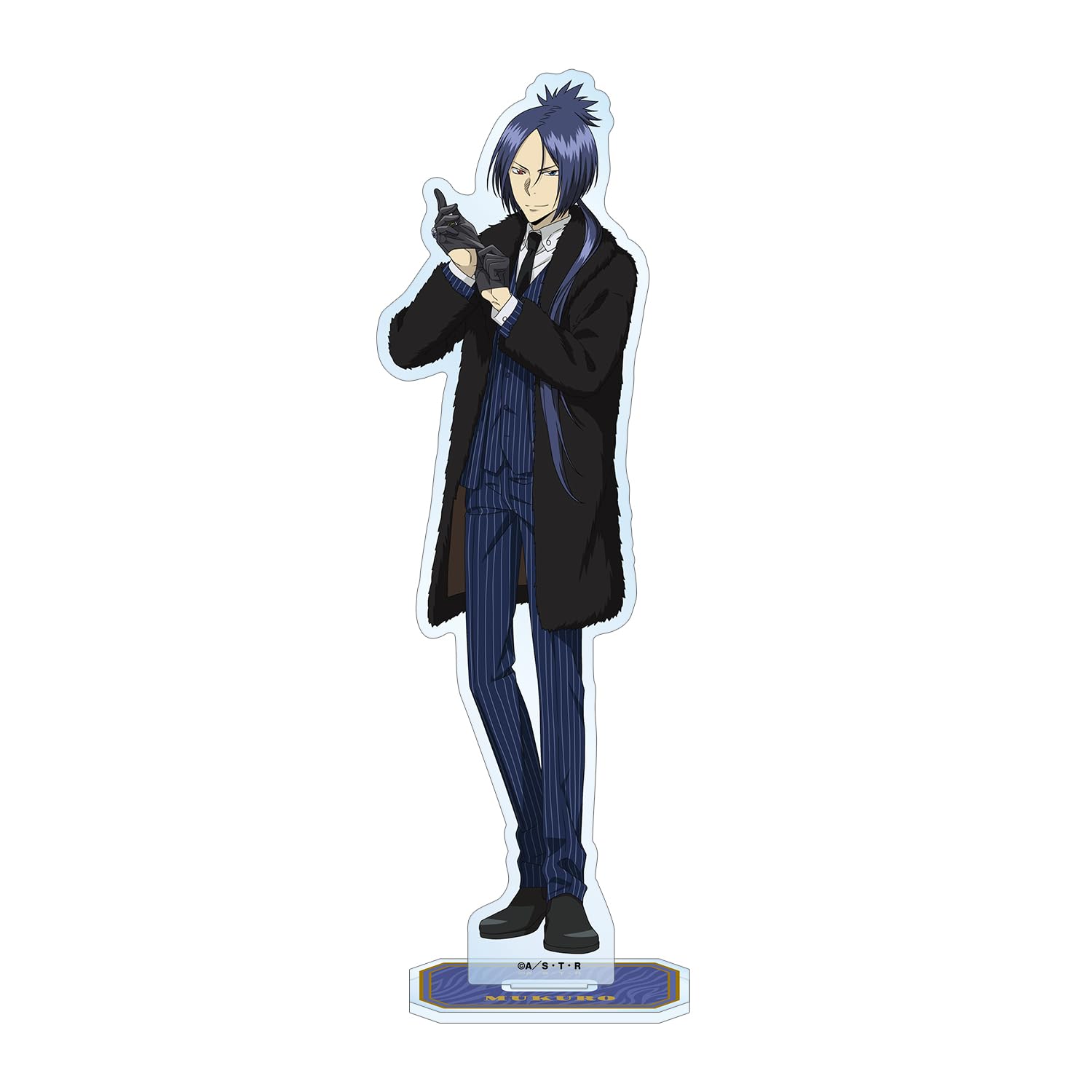 

Katekyo Hitman Reborn Original Illustration: Mukuro Rokudo [10 Years Later] Fur Coat x Suit Ver. Big Acrylic Stand