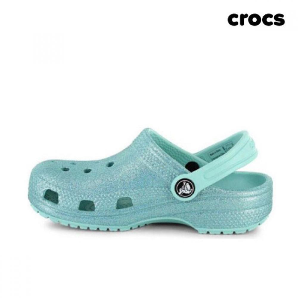 

Crocs Classic Glitter Clog Kids Sandals Slippers C12 (180)