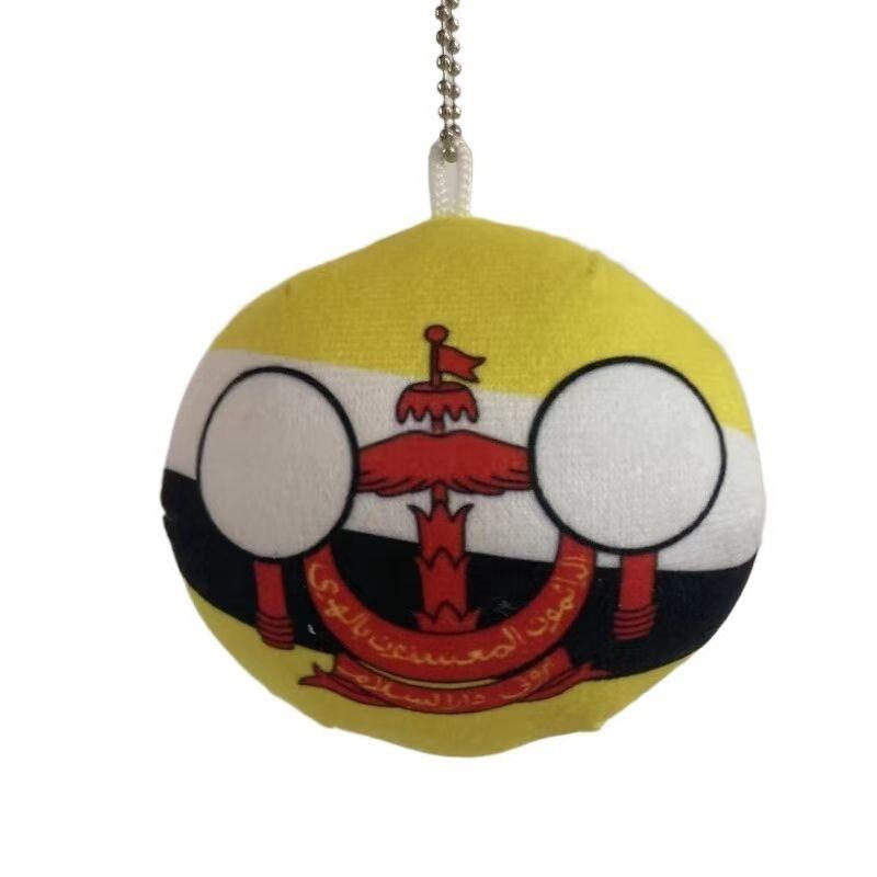 10cm Polandball Plüschtier UK Ukraine Deutschland Countryball Stoffpuppe Dekoration