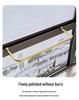 Anti-Theft High-Rise Window Clothes Drying Rack for Balcony or Window Frame