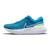 Nike ZoomX Invincible Run Flyknit Blue Orbit Lime Glow Men Sneakers Football-Grey White CT2228-401