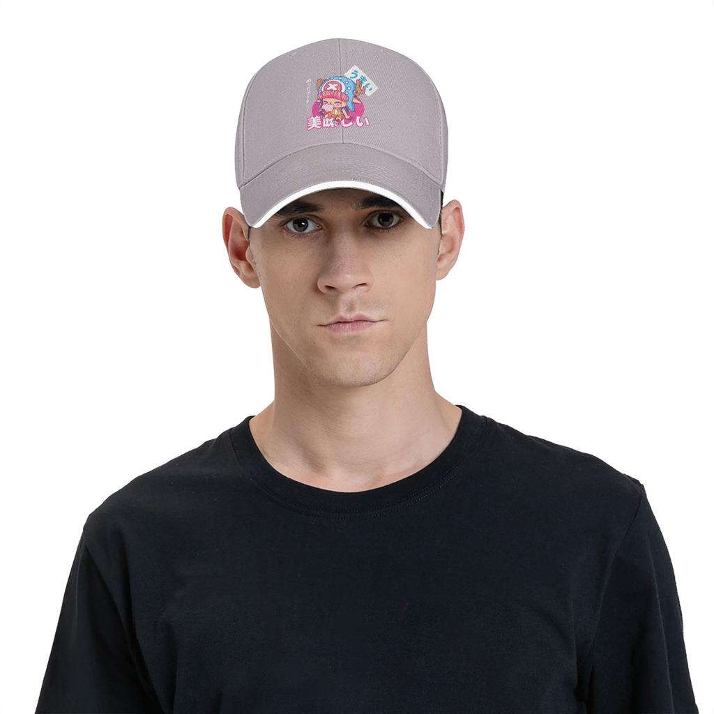 Cotton Candy Lover One Piece Tony Tony Chopper Baseball Caps Fashion  Sandwich Caps Unisex Style Adjustable Dad Hat Sport
