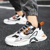 Casual Men's Shoes Breathable Running Sports Shoes Men's Shoes Thick Soled Dad Shoes Students Trendy Board Shoes