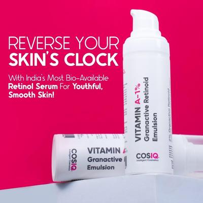Cos-IQ 1% Granactive Retinoid Emulsion Face Serum, 30ml