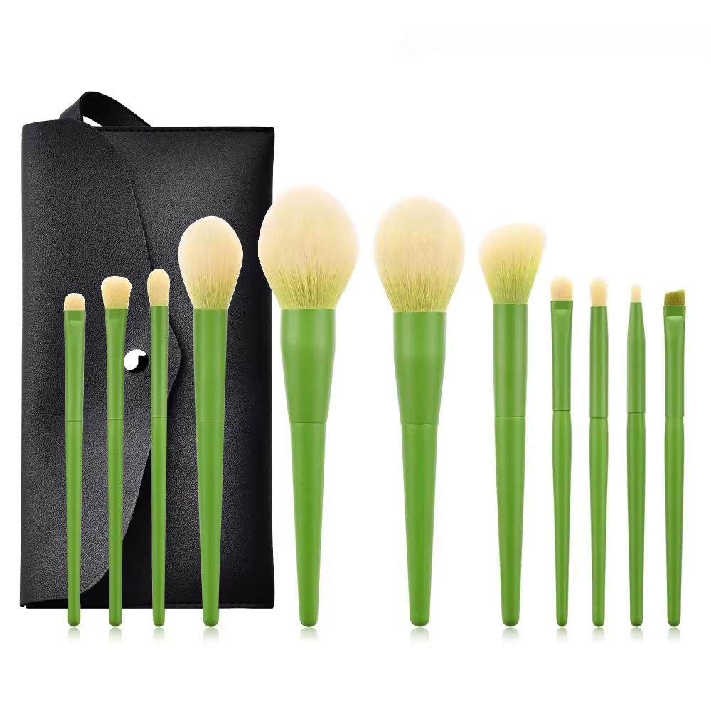 9PCS Makeup Brushes Set Eye Shadow Foundation Powder Contour Makeup Brush Cosmetic Beauty Tool Kit