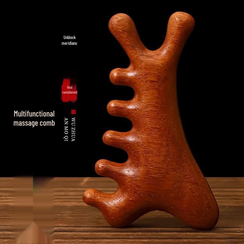 

Dolphin-Shaped Multifunctional Acupoint Guasha Comb for Scalp Massage Multifunctional Massage Comb - 1 pc