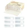Coin Collection Box Plastic Protection 10 Pieces Clear