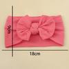 6-color combination set, baby bow fontanelle, baby headband, newborn headscarf, children's nylon headband.