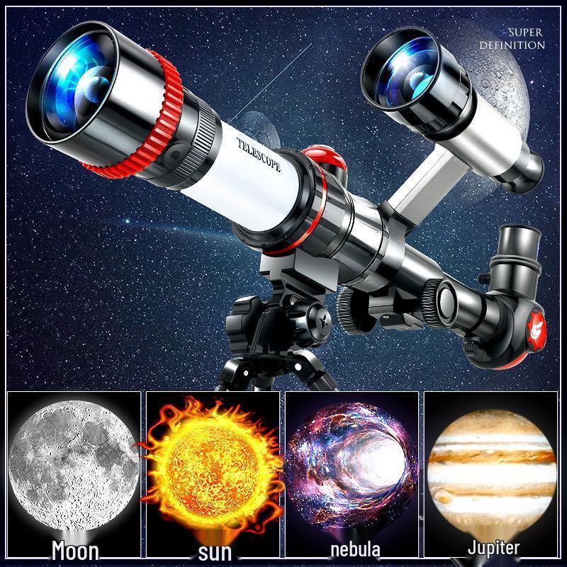 High-Definition Astronomical Telescope for Primary School STEAM Learning