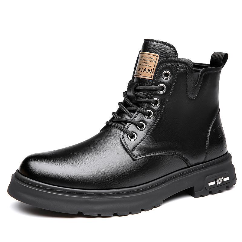 Single cotton Martin boots new simple British Martin boots platform outdoor boots trendy shoes 39