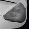 Schwarze Edelstahl-Türlautsprecher-Dekorationsabdeckungen Zierleisten für Kia Sportage NQ5 -2026 Innenraumzubehör LHD/RHD