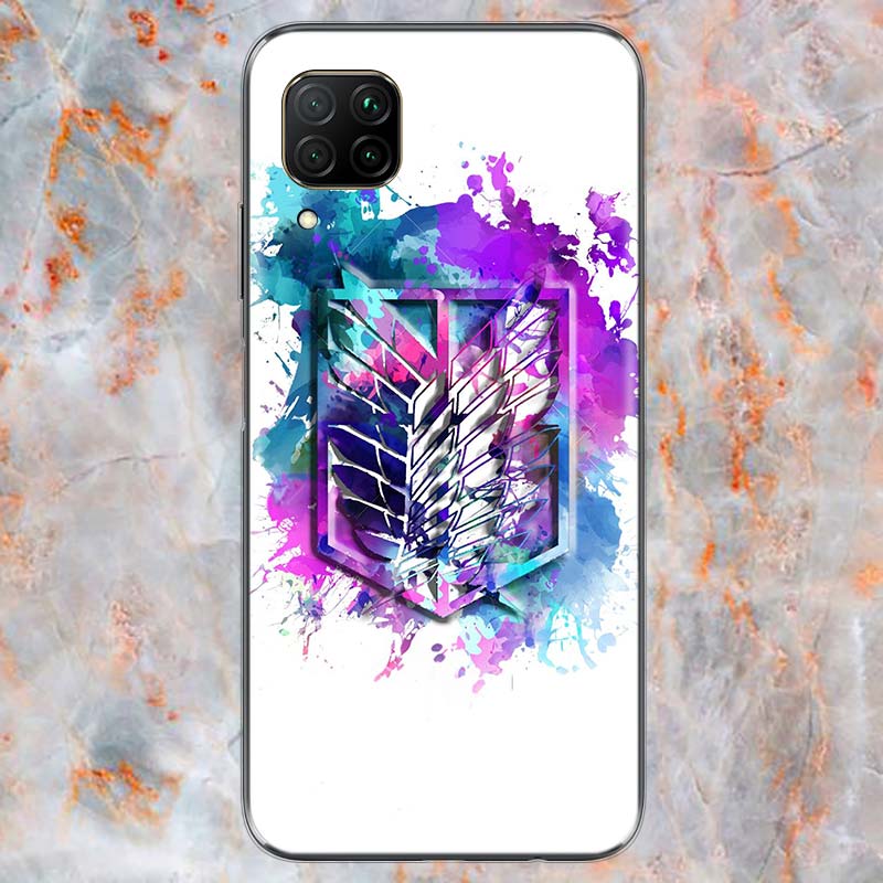 

Аниме Атака Титанов для Huawei Mate 40 30 20 20X 10 RS P Smart 2021 2020 Z S Pro Plus Lite 2019 Чехол для телефона Mate 40 Pro