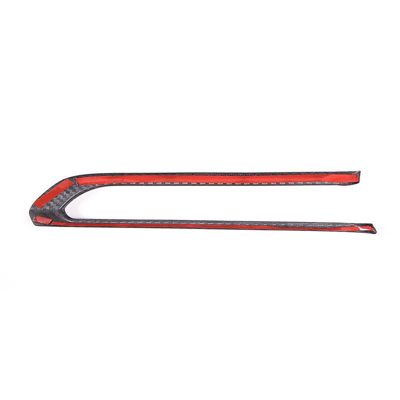 Real Carbon Fiber Car Center Control Air Outlet Decorative Frame Sticker For Mazda MX-5 2016-2026 Car Interior Accessories