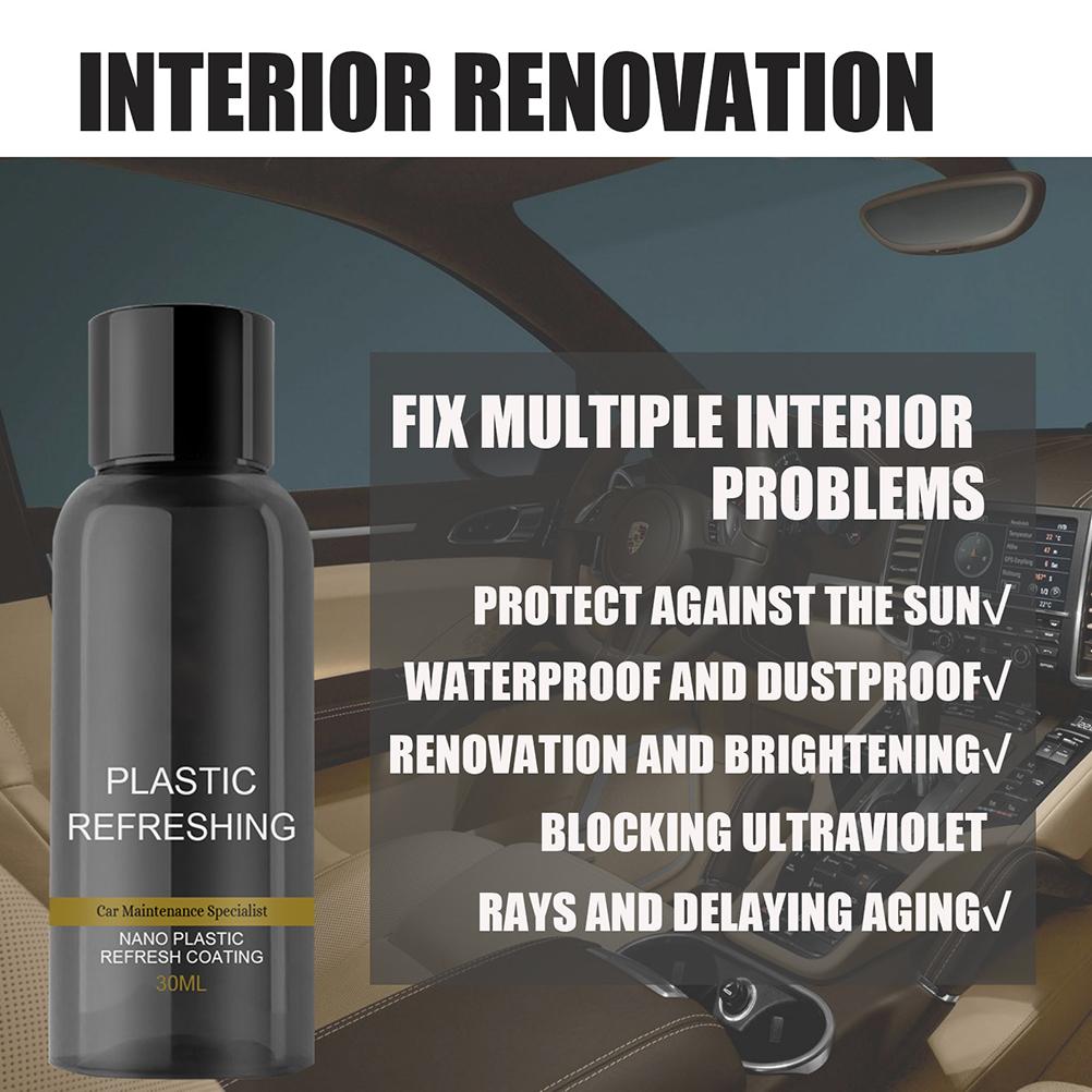 Plastic Refreshing Coating Car Plastic Revitalizing Coating Agent Plastic Parts Refurbish Agent for Car Automotive