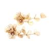 Fashion Metal Flower Earrings for Women Accessories Silver Gold Color Long Tassel Earring Party Jewelry Holiday Gifts