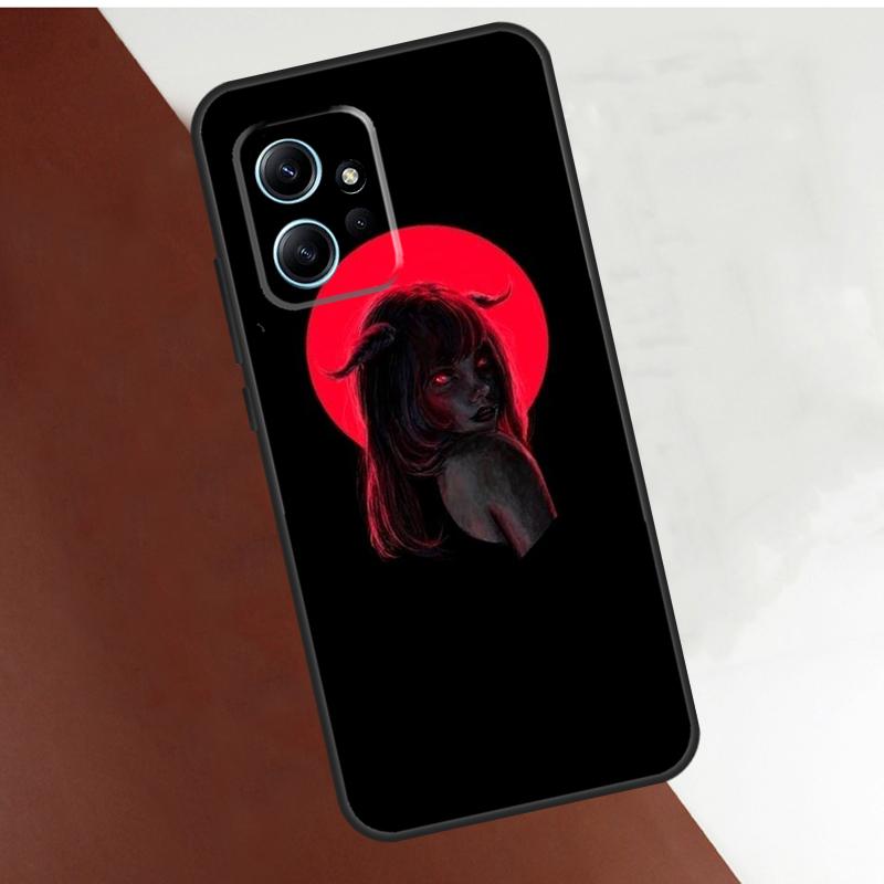 Aesthetic Devil Woman Bad Girl Case For Xiaomi Redmi Note 13 10 11 12 14 15 Pro Plus Cover For Redmi 15C 15 12C 13C 14C 10C