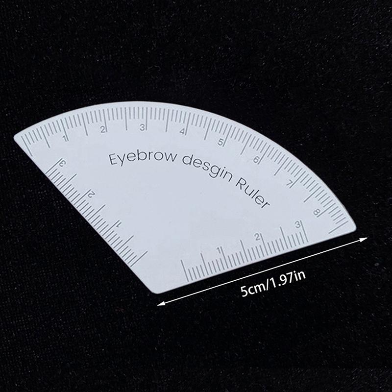 Fast Drawing Eyebrow Design Ruler Microblading Mapping Tool Permanent Makeup Shaping Guide Ruler for Tattoo Supplies Reusable