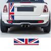 Car Stickers Auto UK Flag Back Door Decor Decal for Mini Cooper R56 R57 R58 R50 R52 R53 R59 R61 Countryman R60 F60 F55 F56 F54