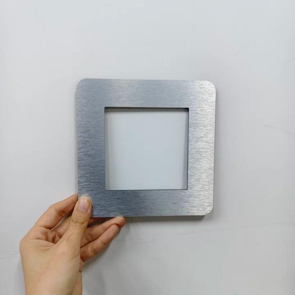 

1pc 14.6X14.6cm SimpleDustproof Living Room Decor Home Decoration Switch Stickers Wall Sticker Switch Protective sticker 14.6X14.6cm серебряный