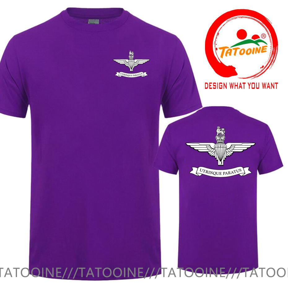 British Army Para Tshirt Uk Military Army Logo Of The Parachute Regiunisext Paratrooper Airborne T Shirt Unisex Plus Size S6xl Shirt