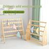 Children's Wooden Floor Towel Rack