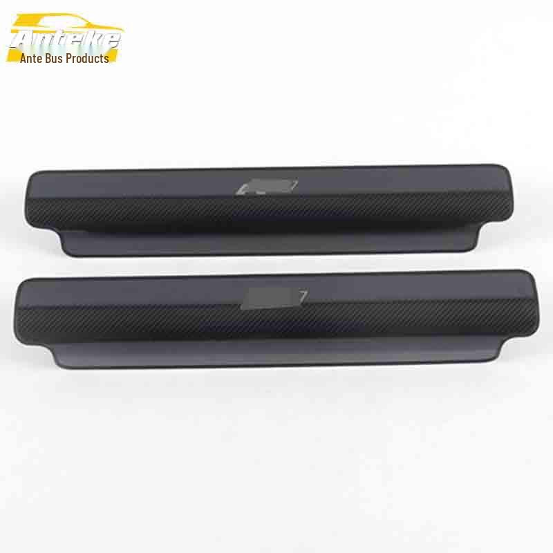 Lamax Universal Seat Anti-Kick Pad Stainless Steel Decorative Sticker for Lamando