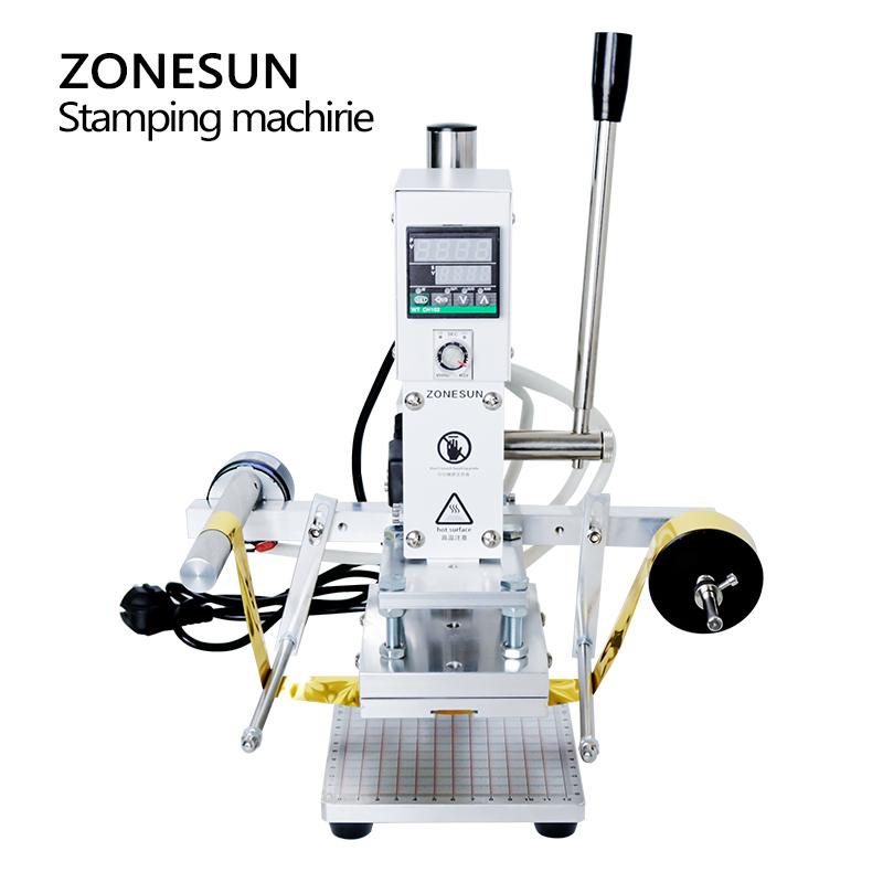 ZONESUN ZS-90E Manual Metal Hot Foil Stamping Machine