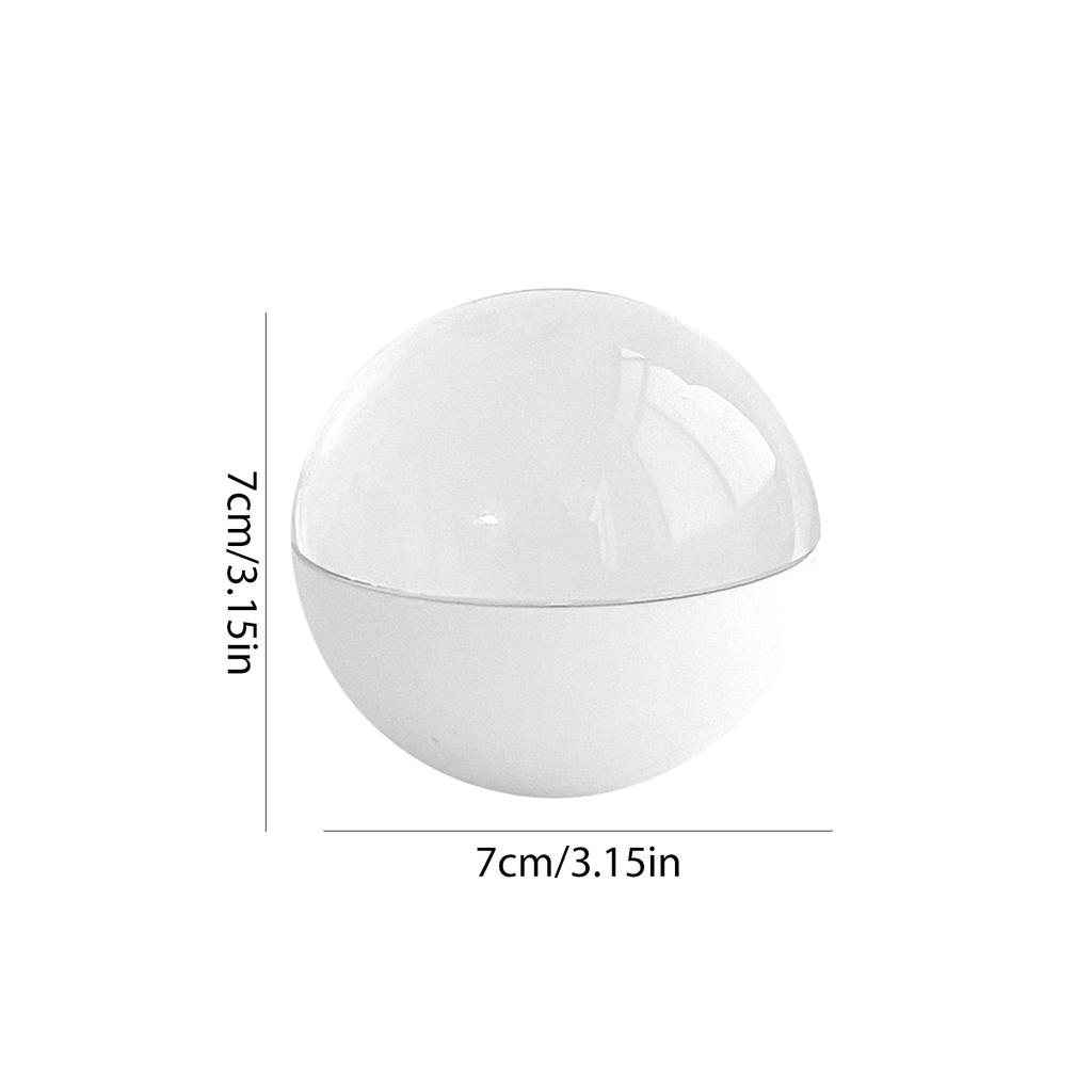 3D Video Crystal Ball DIY Memory Art Glass Ball Lamp Spherical Pixel Display 2.7inchs Screen USB-C 4GB Videos Player for Gift