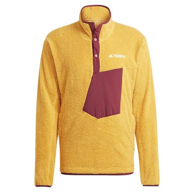 Adidas Fleece with Zipper Organiser Xploric High-Pile-Fleece Pullover